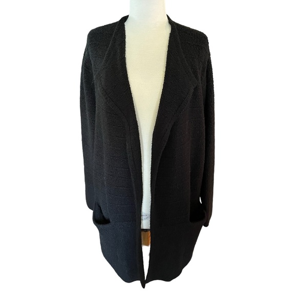 Old Navy Sweaters - Old Navy Stretchy Black Knit Cardigan